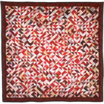 Red Cone Quilt, front